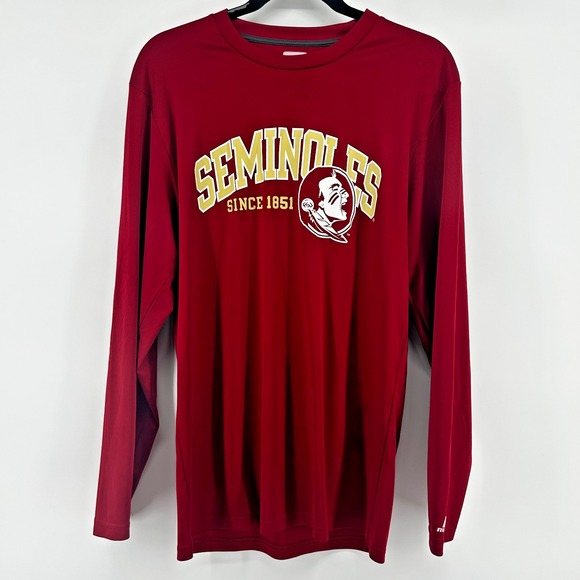 Russell Athletic Other - Russell Athletic DriFit Florida State University Seminoles Long Sleeve Shirt Med